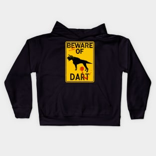 Beware of Dart Kids Hoodie